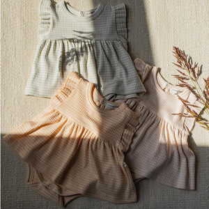 1+ in the family Dolca Dress - Pale Aqua-Dresses-Pale Aqua-3m | Natural Baby Shower