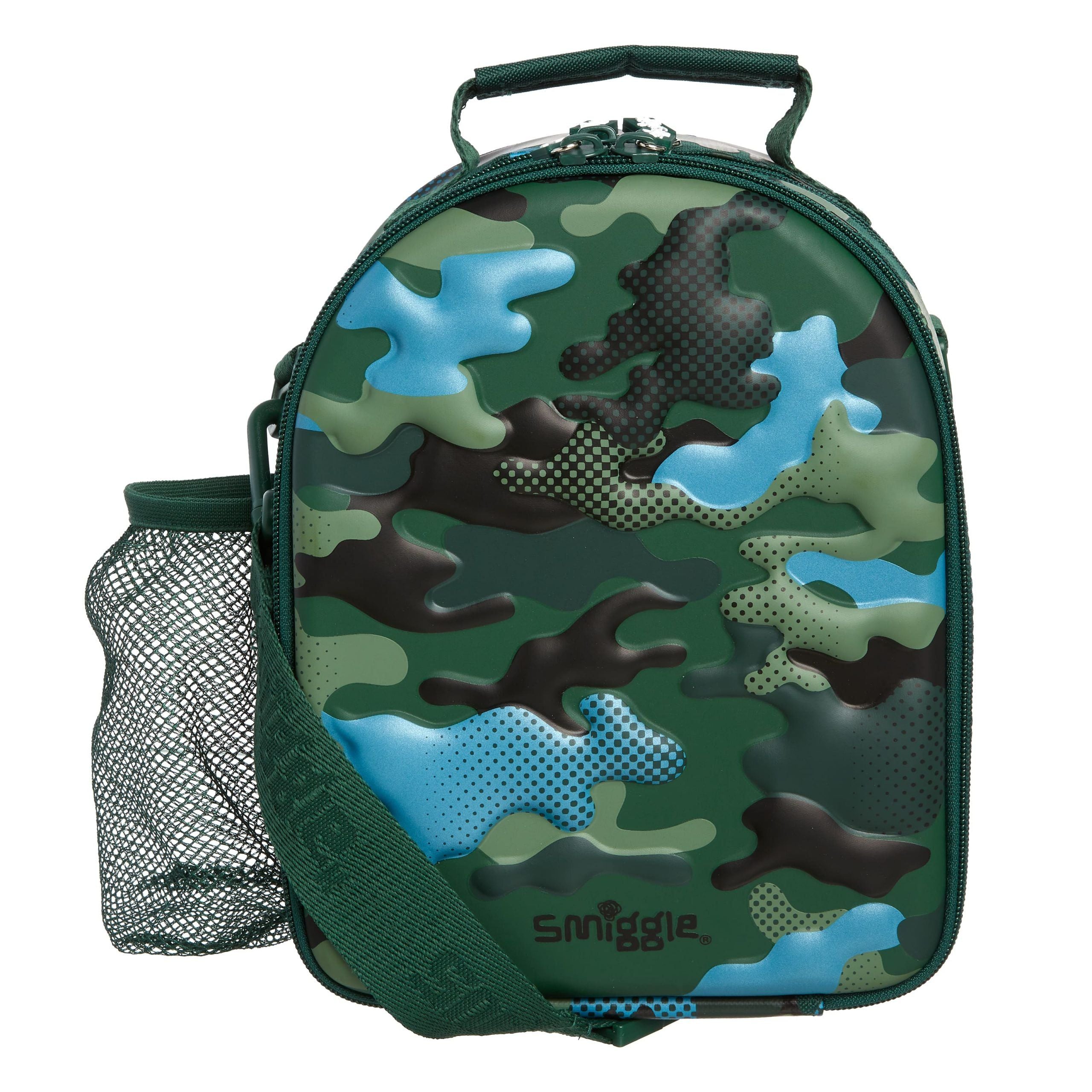 Smiggle - Hide Sert Kapaklı Beslenme Çantası-Dinossi