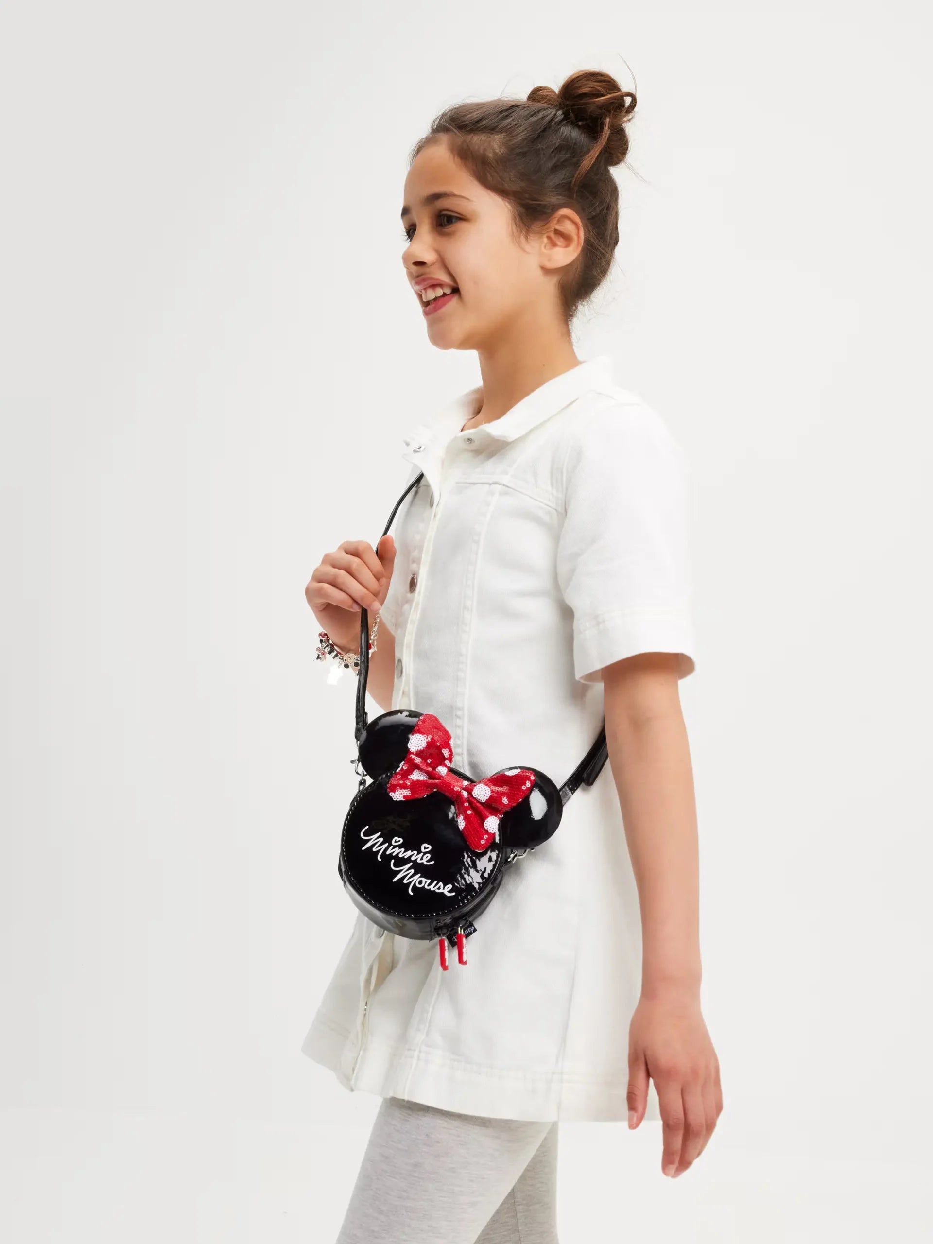 Smiggle - Minnie Mouse Omuz Çantası-Dinossi