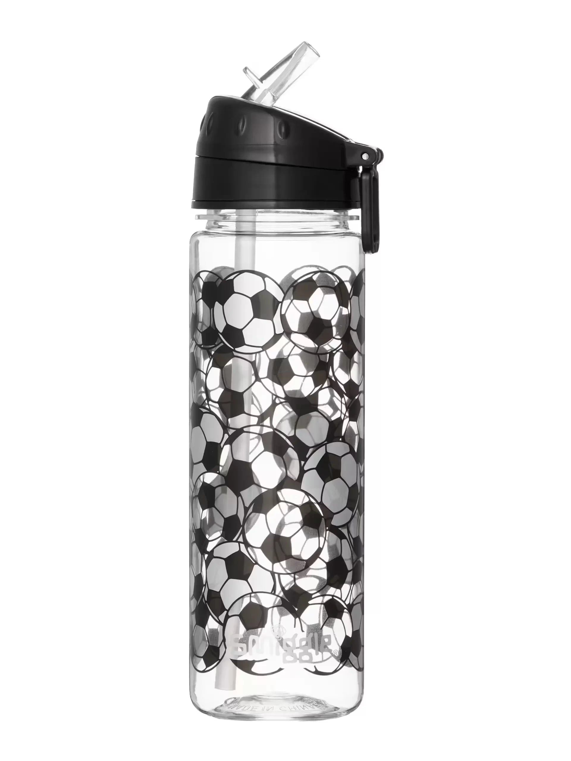 Smiggle - Goal Pipetli 650ML BPA İçermeyen Suluk-Dinossi