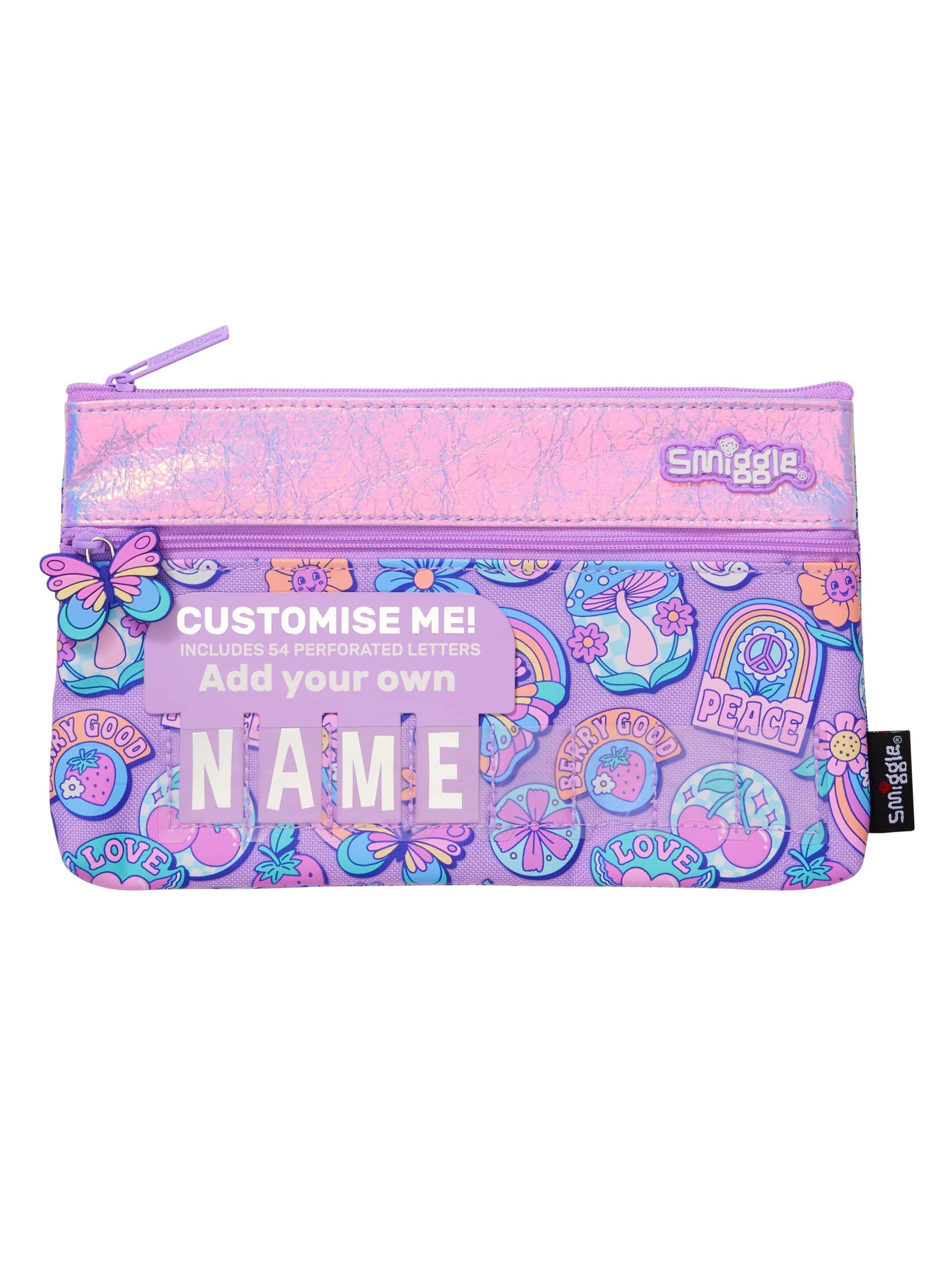 Smiggle - Limitless İsimlikli Klasik Kalem Kutusu-Dinossi