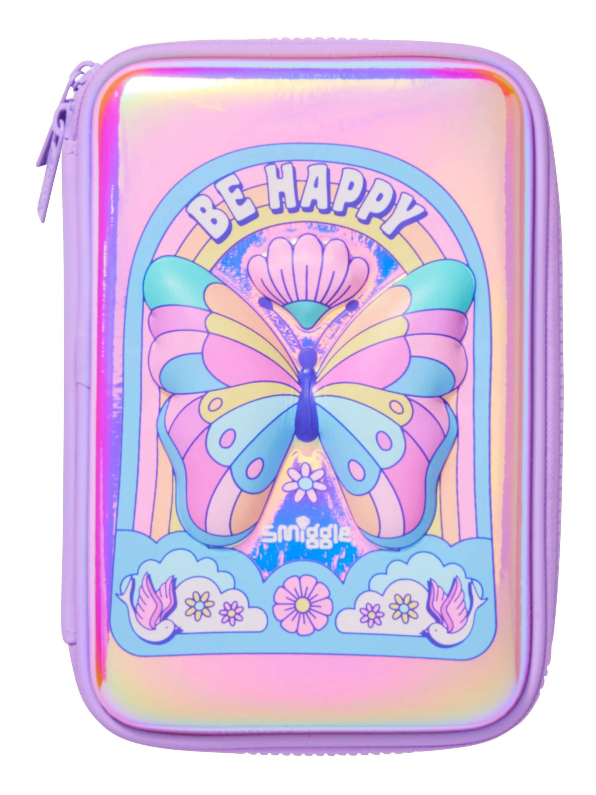 Smiggle - Limitless Hardtop Kalem Kutusu-Dinossi
