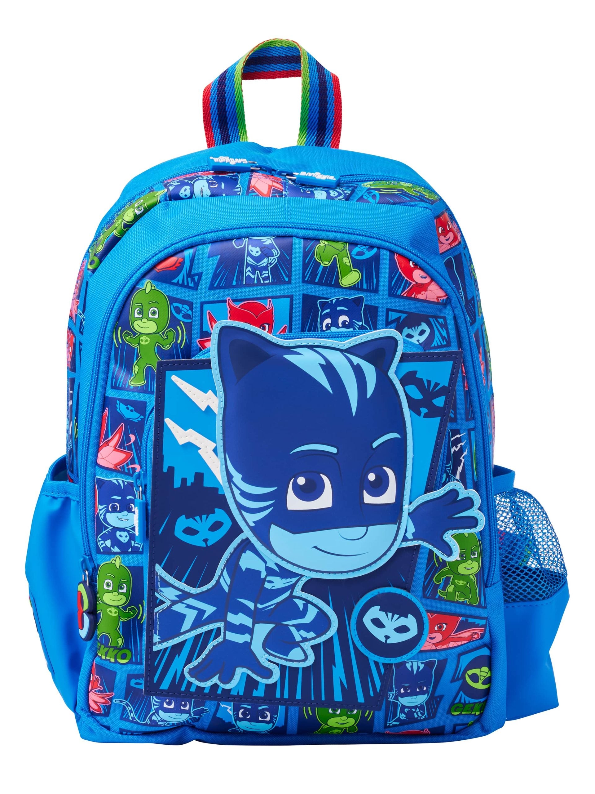 Smiggle - PJ Mask Junior Kapşonlu Sırt Çantası-Dinossi