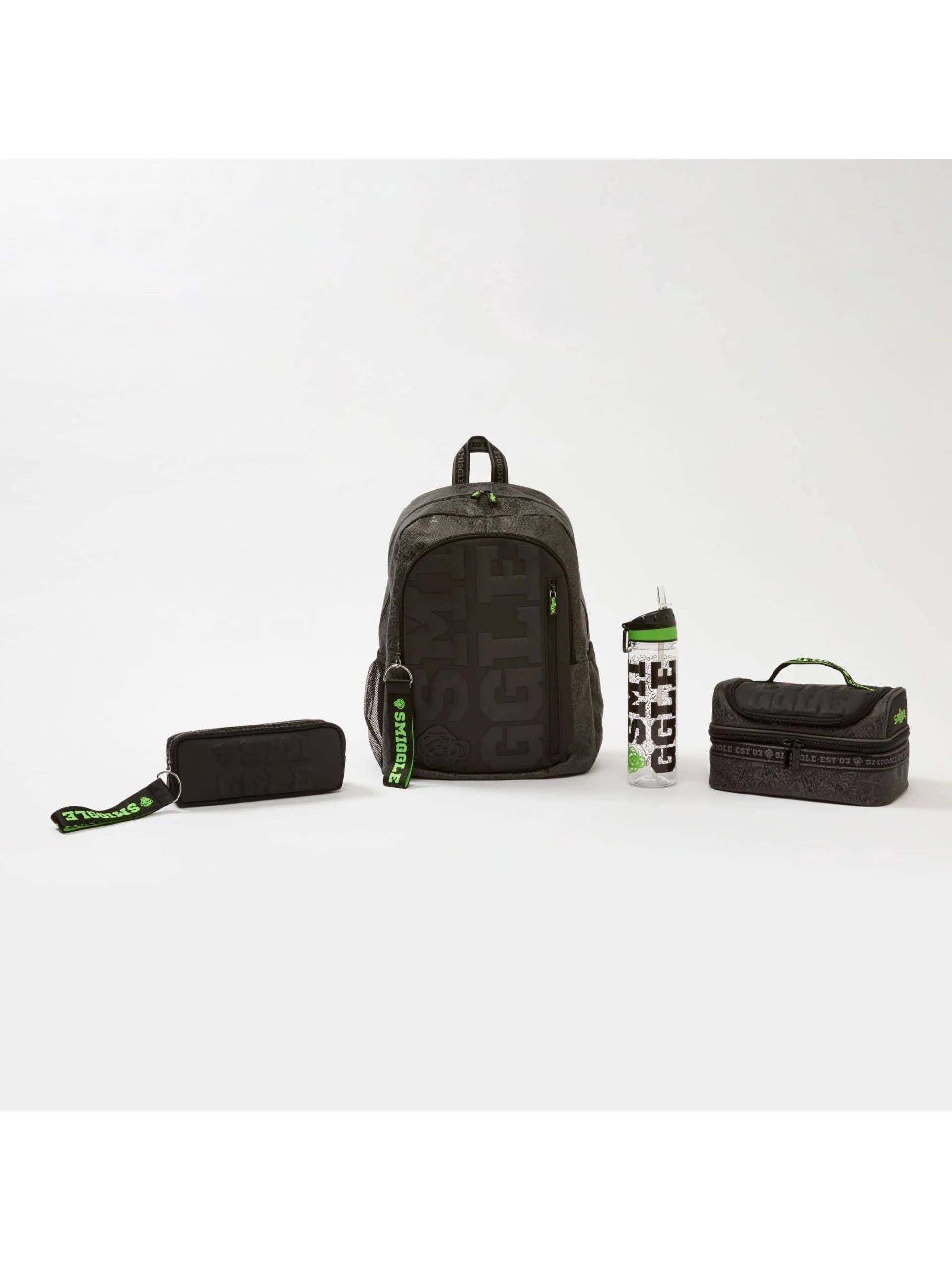 Smiggle - Smiggler 4lü Okul Çanta Seti-Dinossi