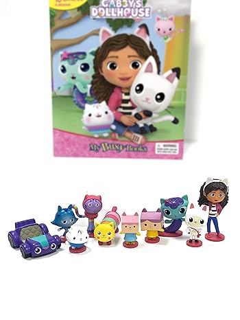 Phidal - Домик для кукол Габби Английская книга с заданиями и рассказами