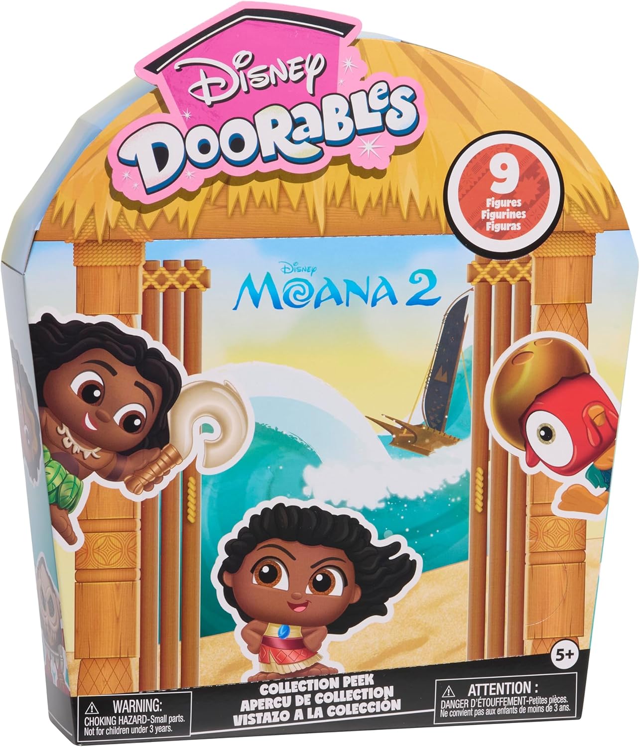 Disney - Коллекционные фигурки-игрушки Disney Doorables Моана 2
