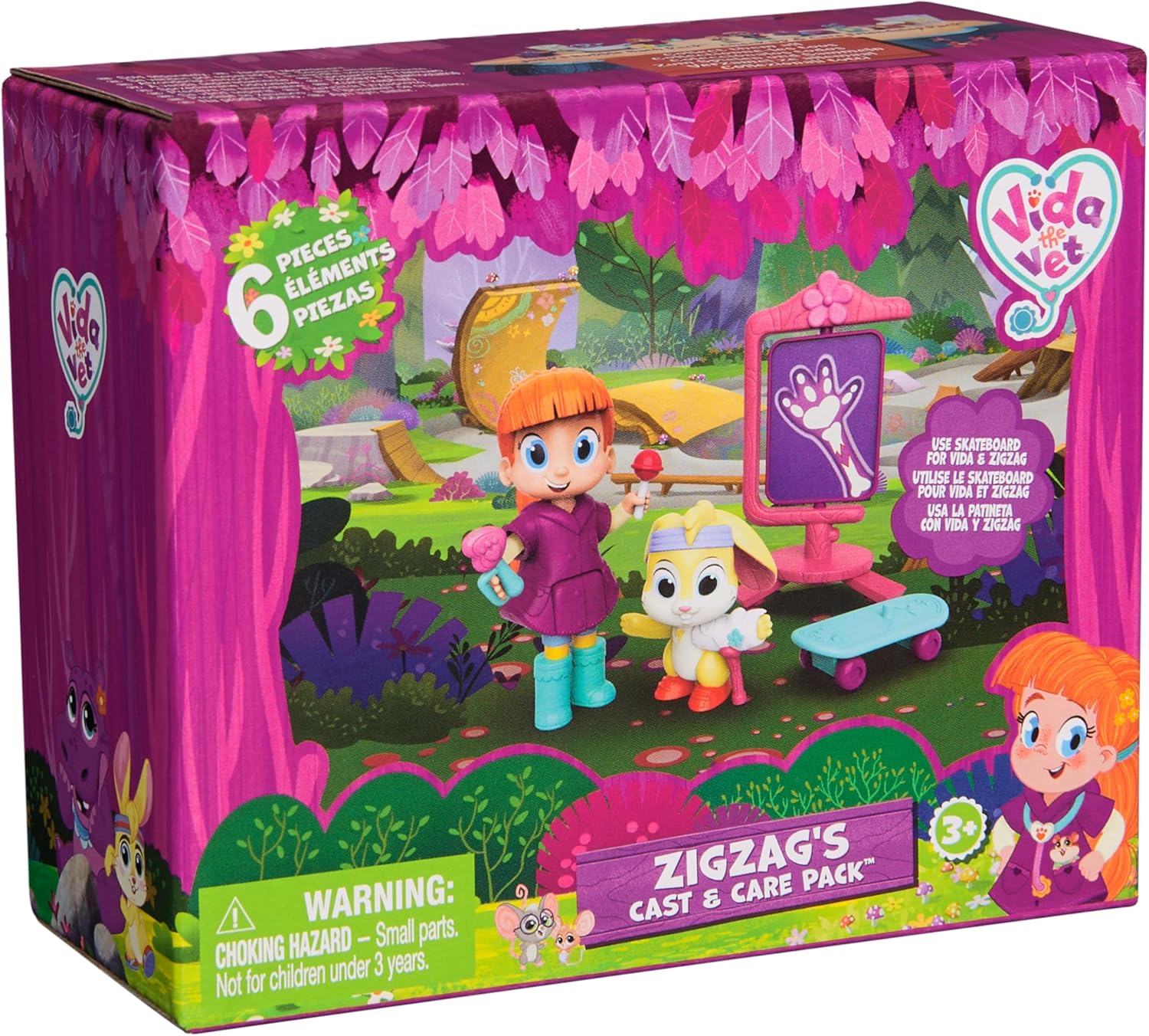 Dinossi - Вида Ветеринар, Фигурки действия Вида и Зиг Заг