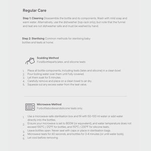 BIBS Baby Glass Bottle Complete Set - Ivory-Baby Bottles-Ivory-110ml | Natural Baby Shower