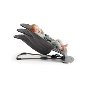 BabyBjorn Bouncer Bliss - Woven - Anthracite-Baby Bouncers-No Bouncer Toy- | Natural Baby Shower