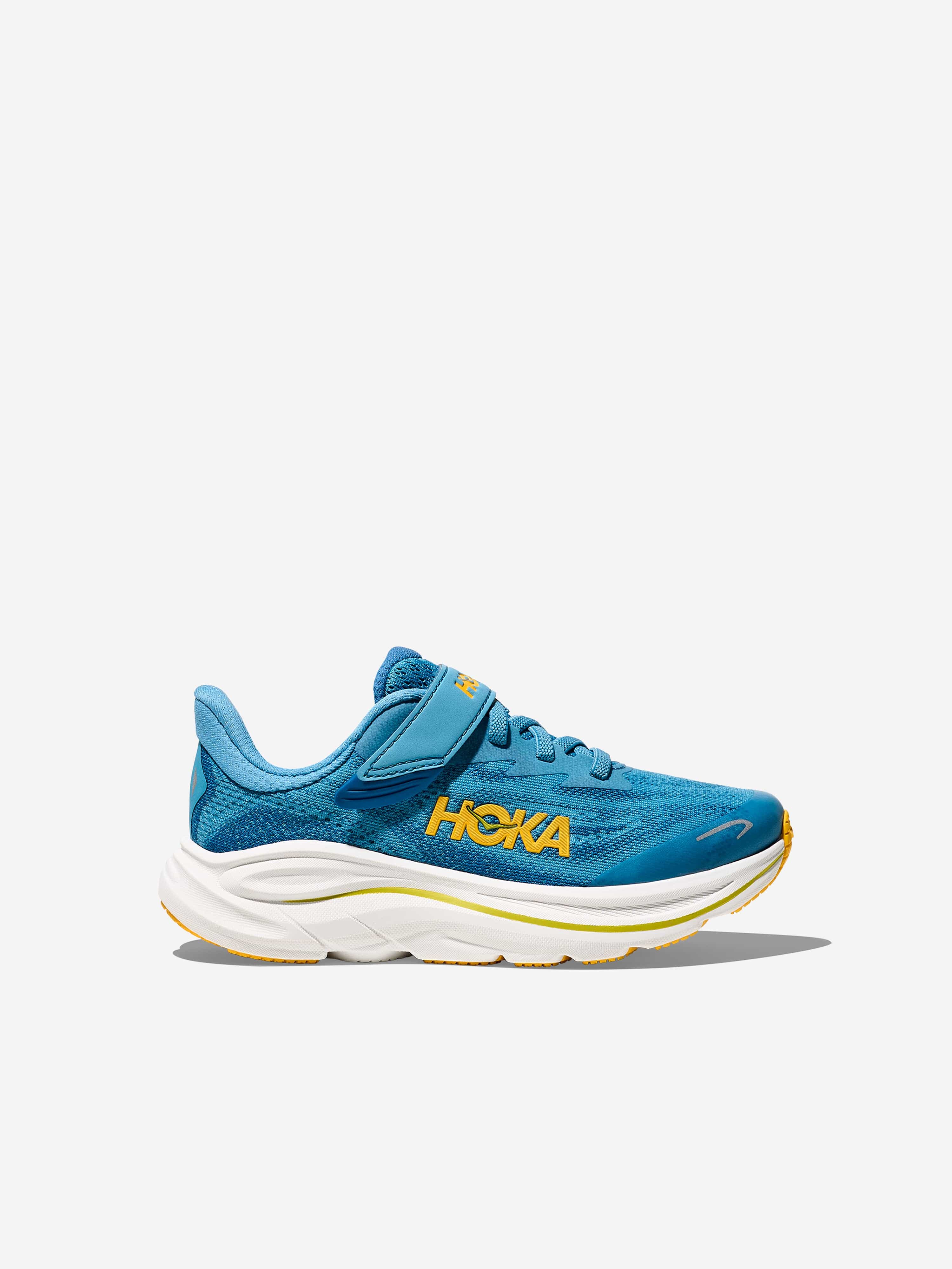 HOKA Kids Clifton 10 Trainers in Blue