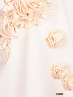 Jessie And James Girls Sweet Pea Dress in Ivory