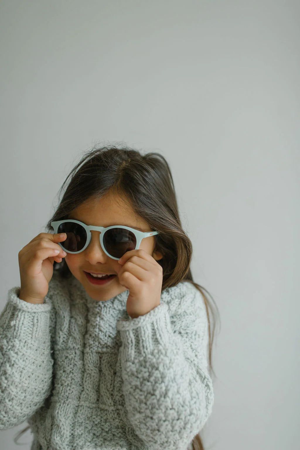 Leosun - Naturel Mavi Polarize UV400 Çocuk Güneş Gözlüğü 3-8 Yaş-Dinossi