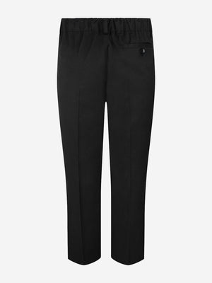 Zeco Boys School Waist Adjuster Trousers in Black