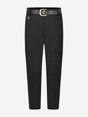 Zeco Boys School Senior Standard Fit Trousers - Short Leg in Black