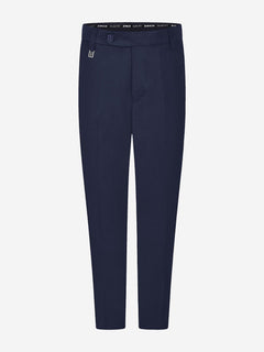 Zeco Boys School Slim Fit Regular Leg Trousers in Navy
