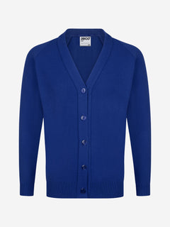 Zeco Kids School Knitted Cardigan in Blue