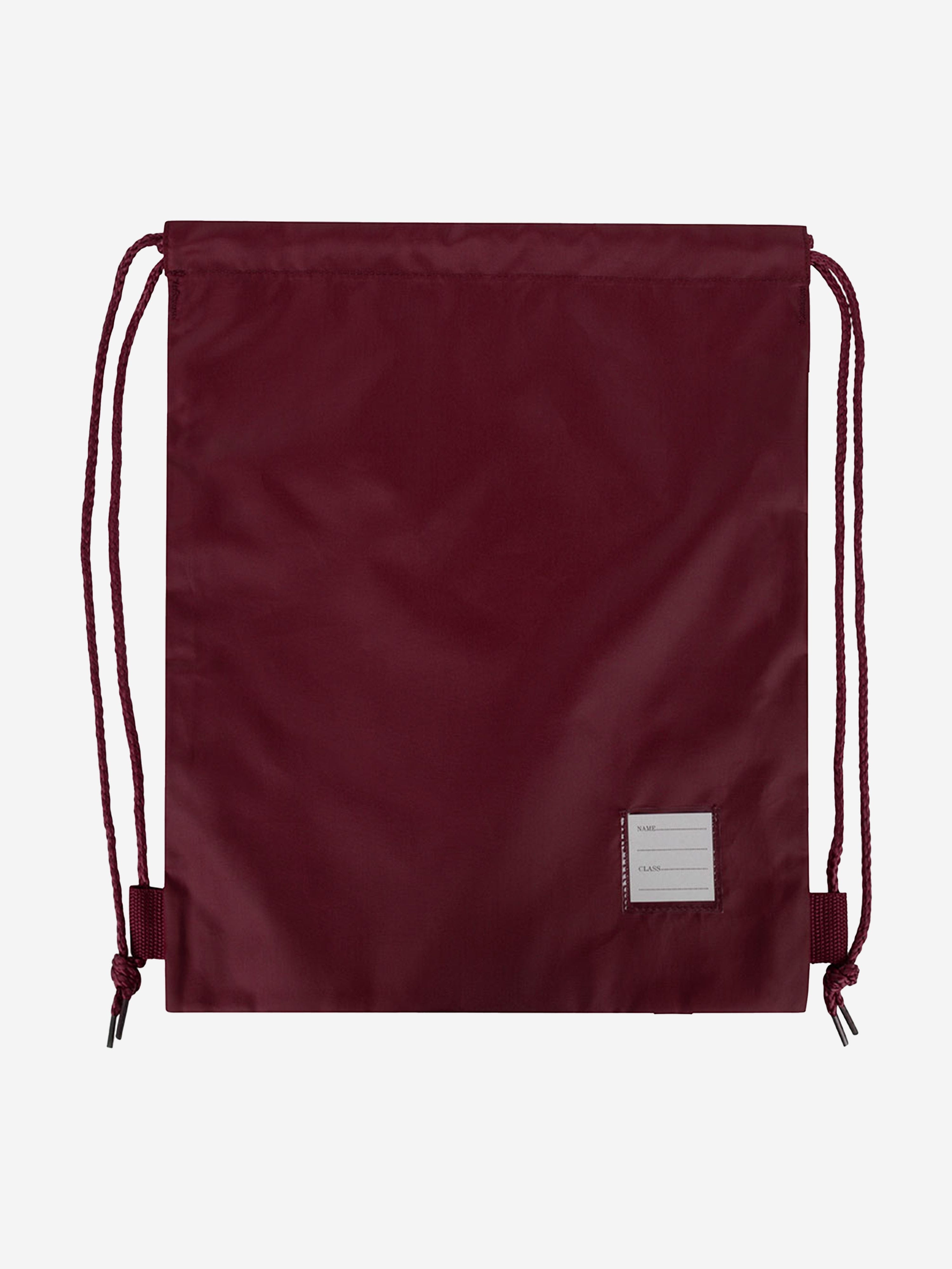 Zeco Kids School Premium Plain PE Bag in Maroon (40cm)