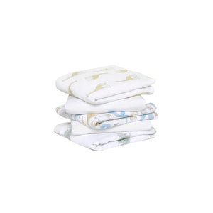 aden + anais Essentials Muslin Squares - Natural History - 5 Pack-Muslin Squares-Natural History- | Natural Baby Shower