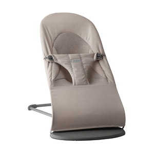 BabyBjorn Balance Soft Tri-Fabric - Sand Gray-Baby Bouncers-Sand Gray-One Size | Natural Baby Shower