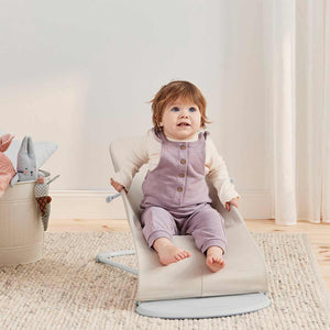 BabyBjorn Bouncer Bliss - 3D Jersey - Light Beige-Baby Bouncers- | Natural Baby Shower