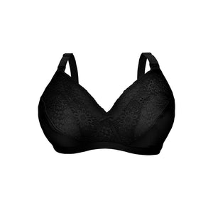 Carriwell Soft As Silk Nursing Bra - Black-Nursing Bras-Black-Extra Large | Natural Baby Shower