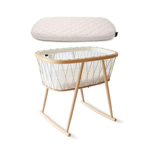 Charlie Crane KUMI Crib + Coco Mattress - Desert-Cribs- | Natural Baby Shower