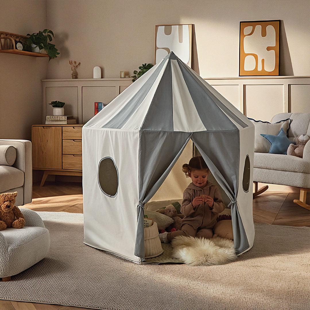 CuddleCo Pavilion Play Tent - Sea Salt-Teepees-Sea Salt- | Natural Baby Shower