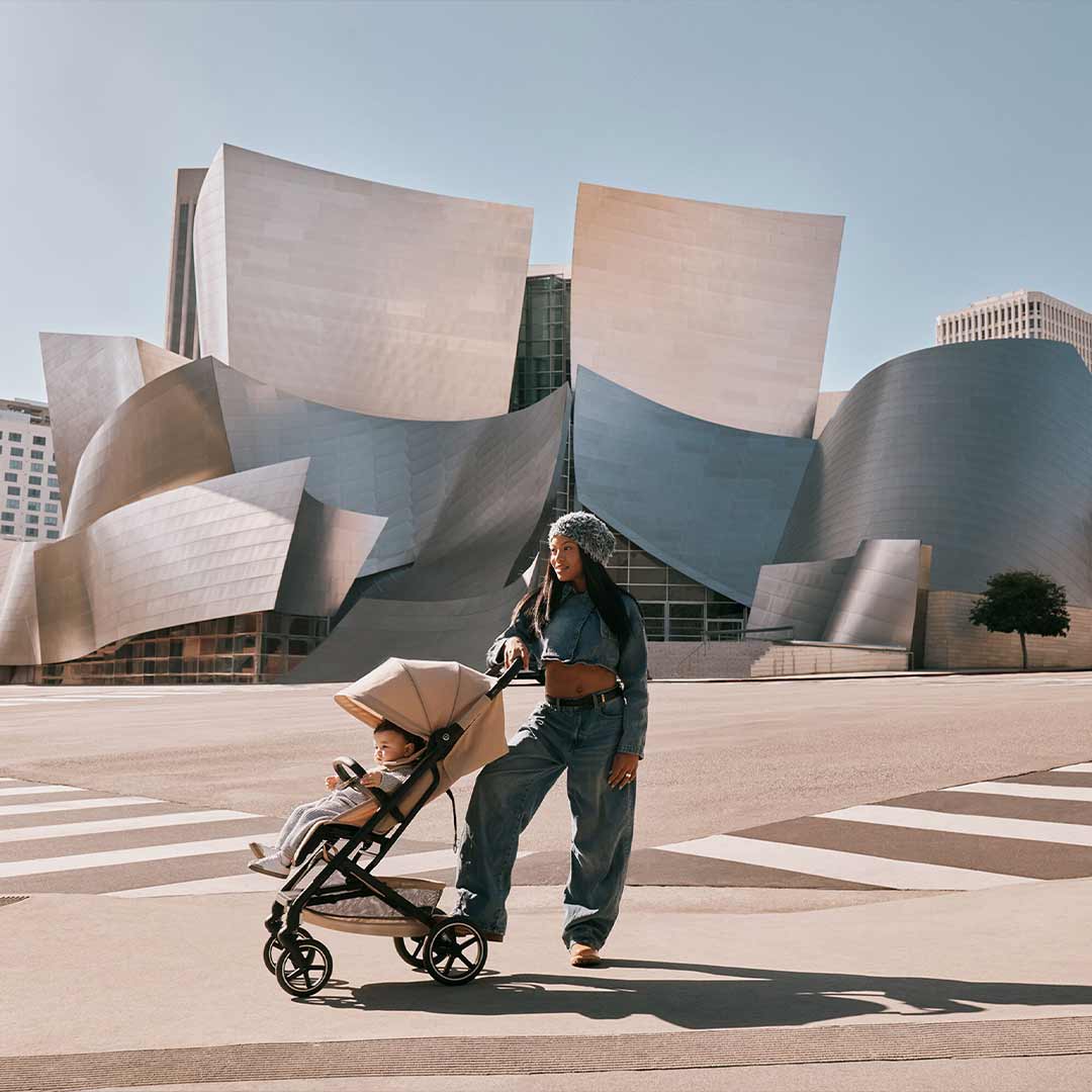 CYBEX Beezy Pushchair - Almond Beige-Strollers-Almond Beige- | Natural Baby Shower