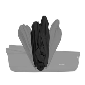 CYBEX e-Priam Comfort Pushchair & Foldable Carrycot - Sepia Black/Black-Strollers-Sepia Black/Black- | Natural Baby Shower