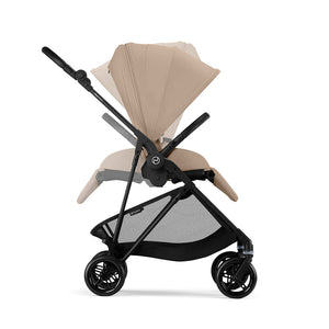 CYBEX Melio Carbon Pushchair - Almond Beige-Strollers-Almond Beige- | Natural Baby Shower