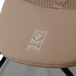 CYBEX Melio Carbon Pushchair - Almond Beige-Strollers-Almond Beige- | Natural Baby Shower