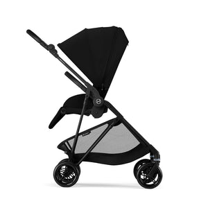 CYBEX Melio Carbon Pushchair - Magic Black-Strollers-Magic Black- | Natural Baby Shower