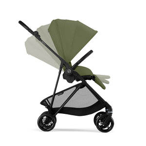 CYBEX Melio Carbon Pushchair - Moss Green-Strollers-Moss Green- | Natural Baby Shower