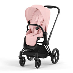 CYBEX Priam Pushchair - Peach Pink-Strollers-Peach Pink/Matt Black-No Carrycot | Natural Baby Shower
