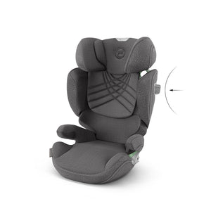 CYBEX Solution T i-Fix Plus Car Seat - Mirage Grey-Car Seats-Mirage Grey- | Natural Baby Shower