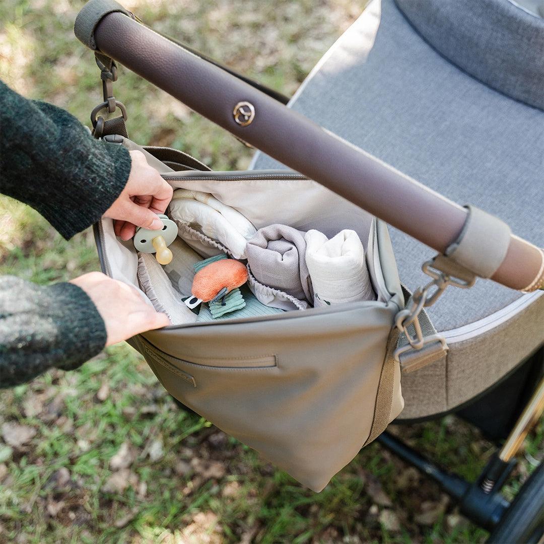Done by Deer Stroller Bag - Taupe-Changing Bags-Taupe- | Natural Baby Shower