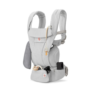 Ergobaby Omni Deluxe Cotton - Pearl Grey-Baby Carriers-Pearl Grey- | Natural Baby Shower