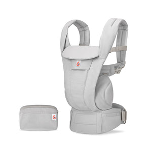 Ergobaby Omni Deluxe Cotton - Pearl Grey-Baby Carriers-Pearl Grey- | Natural Baby Shower