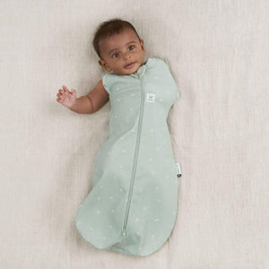 ergoPouch Organic All Year Cocoon Swaddle Sleeping Bag - Sage - 1.0 TOG-Sleepsack Swaddles-Sage-NB | Natural Baby Shower