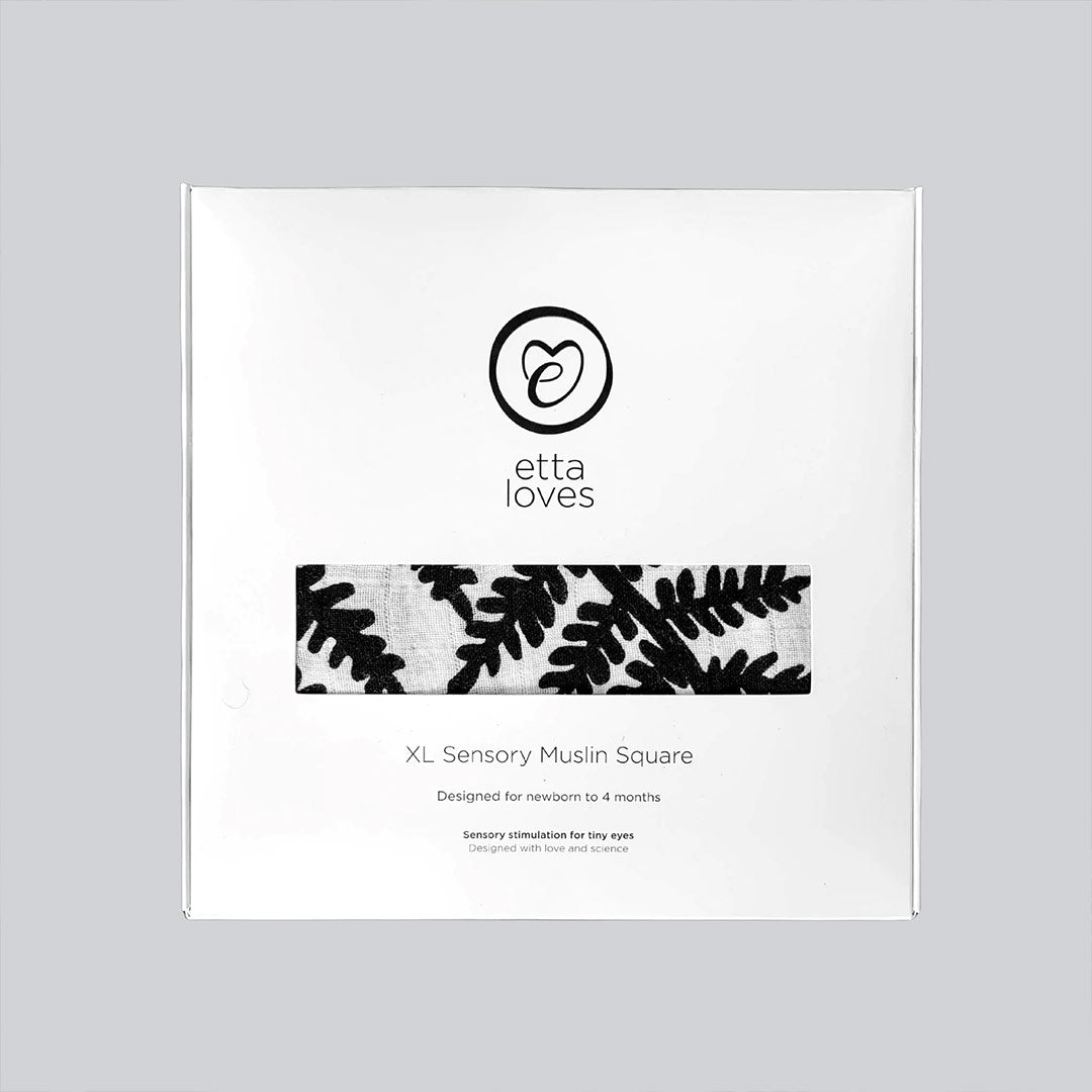 Etta Loves XL Muslin - Fern-Muslin Wraps-Fern- | Natural Baby Shower