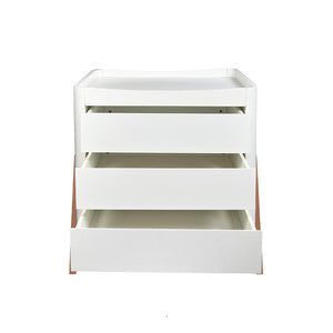 Gaia Baby Hera Dresser 'Studio Edit' - White / Oak-Changing Units-White / Oak- | Natural Baby Shower