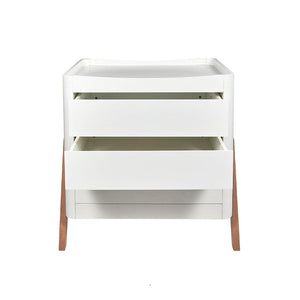 Gaia Baby Hera Dresser 'Studio Edit' - White / Oak-Changing Units-White / Oak- | Natural Baby Shower