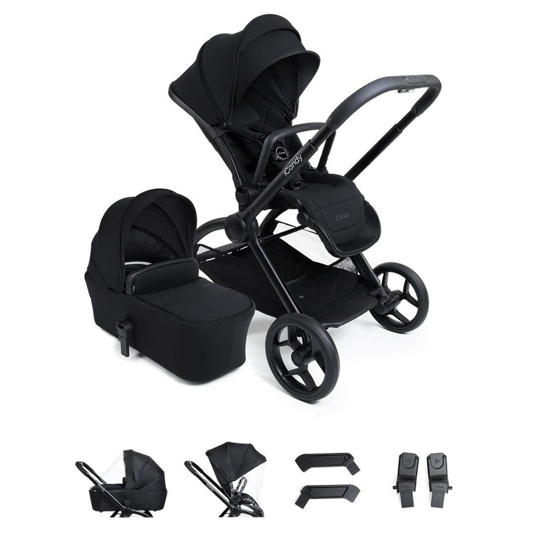 iCandy Core 2 Combo Stroller-Stroller Bundles-Black- | Natural Baby Shower