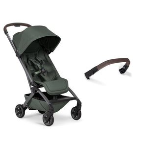 Joolz Aer2 Compact Stroller - Forest Green-Strollers-Forest Green-With Bumper Bar | Natural Baby Shower
