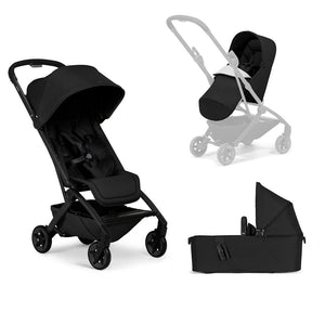 Joolz Aer2 Compact Stroller - Space Black-Strollers-Space Black-Without Bumper Bar | Natural Baby Shower