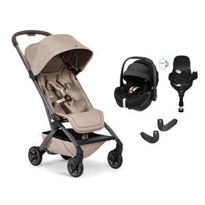 Joolz Aer 2 | Maxi Cosi Travel System-Travel Systems-Sandy Taupe-No Carrycot | Natural Baby Shower