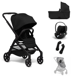 Joolz Hub2 + Cloud T Travel System-Travel Systems-Forest Green-No Base | Natural Baby Shower
