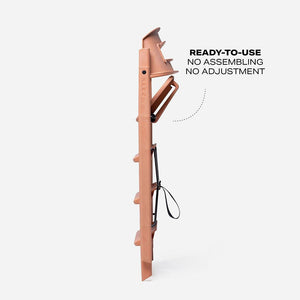 KAOS ReKLAPP® Highchair - Terracotta Pink-Highchairs-Terracotta- | Natural Baby Shower