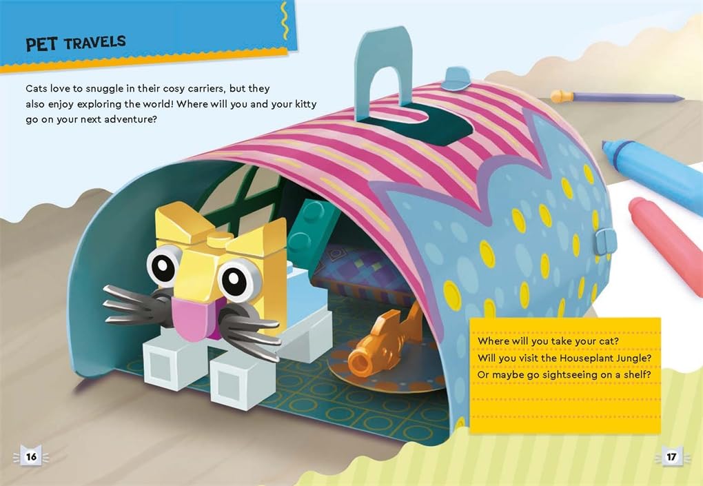 Лего - Миниатюрные домашние животные с фигурками: изготовление и складывание рукоделия