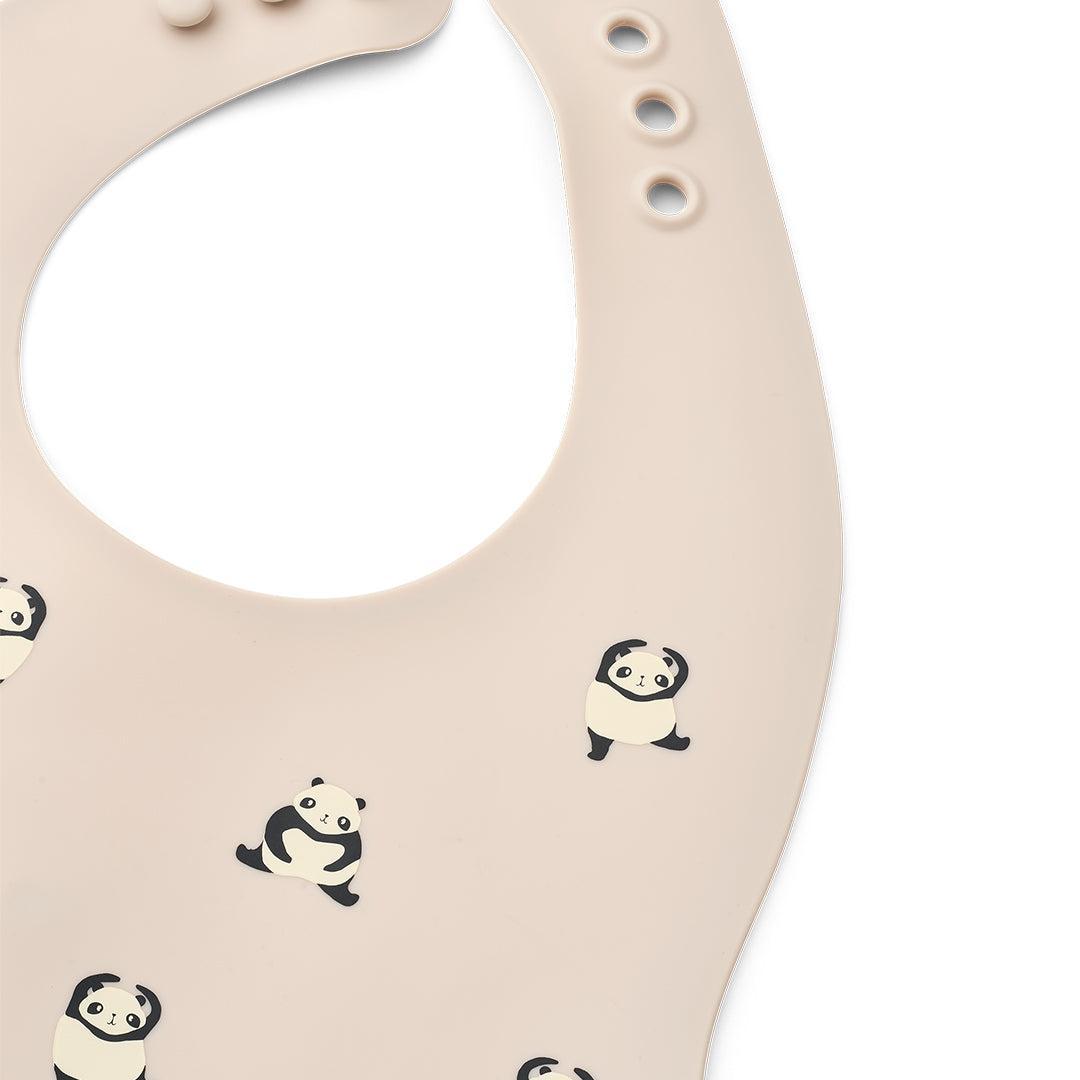Liewood Ember Printed Bib 2-pack - Panda / Sandy-Bibs-Panda / Sandy-One Size | Natural Baby Shower